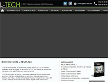 Tablet Screenshot of ltech-alu.com